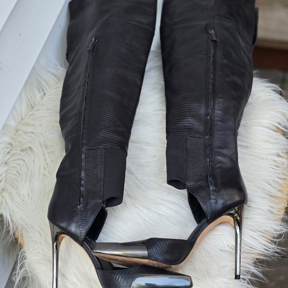 BCBG Maxazria Thigh high boots size 8.5 - Picture 6 of 9